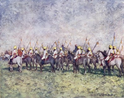 Un régiment indigène distingué - Mortimer Ludington Menpes
